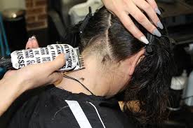 A barber in a barbing salon