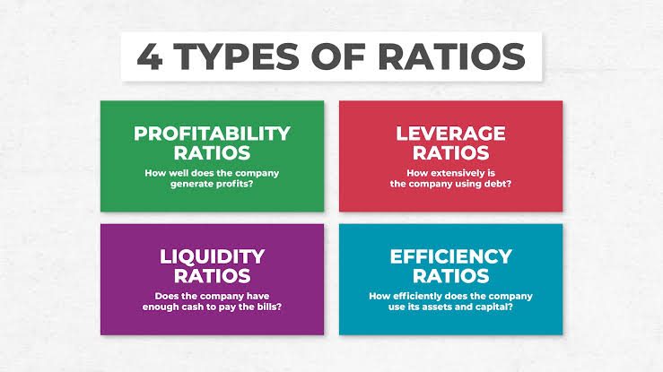 Top 4 financial ratio to determine if a business is profitable or not: